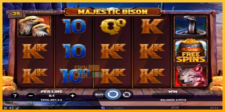 Spielautomat Majestic Bison für echtes geld 2