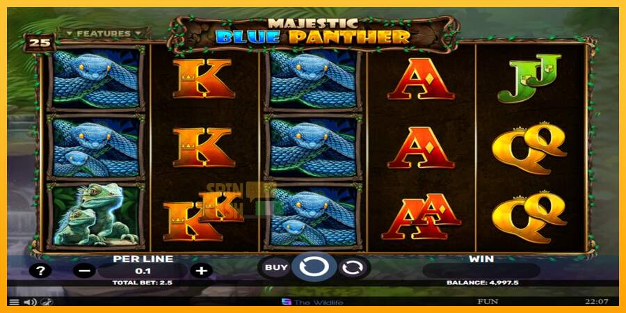 Spielautomat Majestic Blue Panther für echtes geld 2