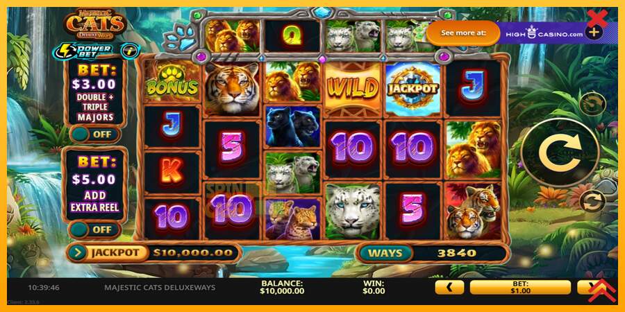 Spielautomat Majestic Cats DeluxeWays für echtes geld 3