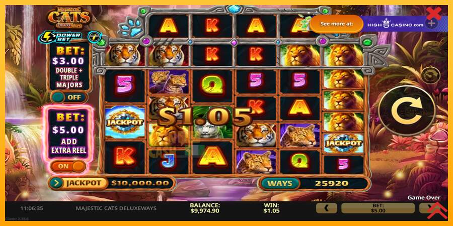 Spielautomat Majestic Cats DeluxeWays für echtes geld 5