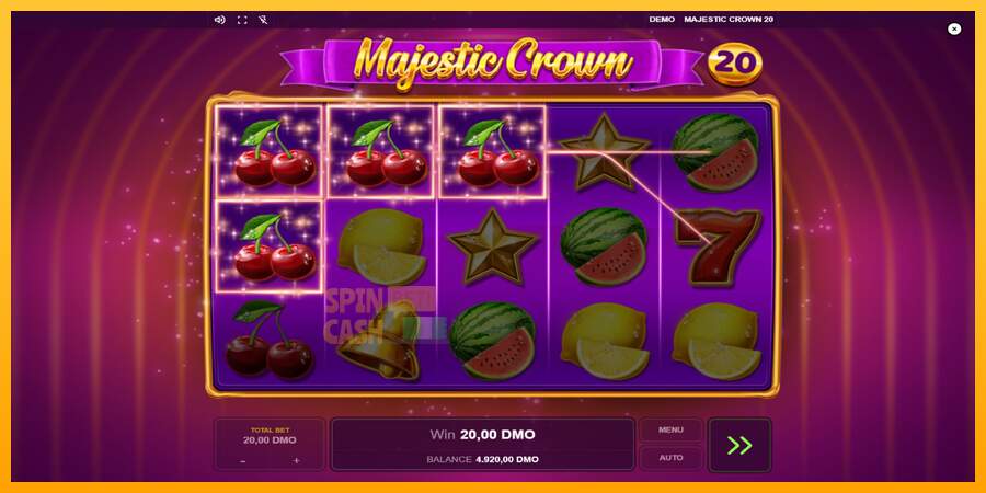 Spielautomat Majestic Crown 20 für echtes geld 2