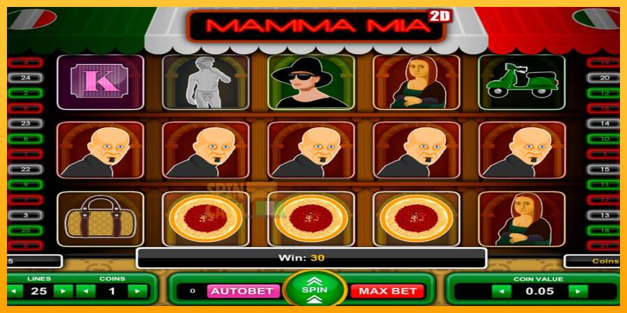 Spielautomat Mamma Mia 2D für echtes geld 2