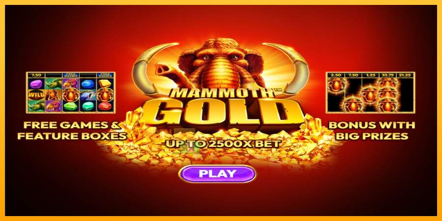 Spielautomat Mammoth Gold für echtes geld 1