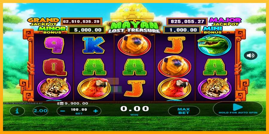 Spielautomat Mayan Lost Treasure für echtes geld 1