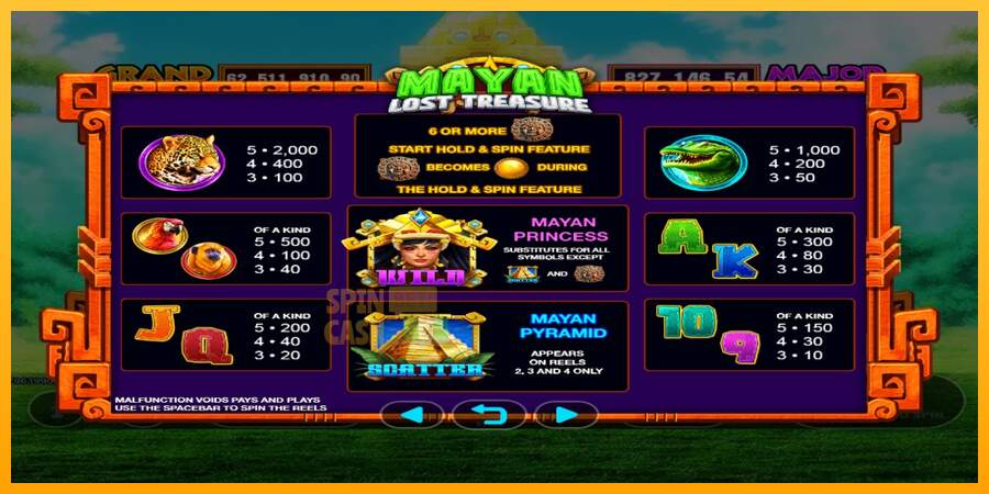 Spielautomat Mayan Lost Treasure für echtes geld 4