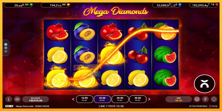 Spielautomat Mega Diamonds für echtes geld 3