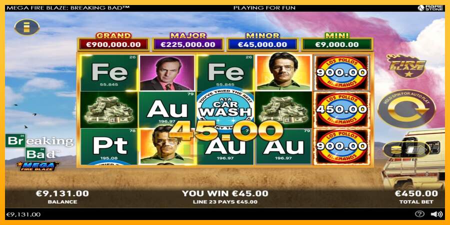 Spielautomat Mega Fire Blaze: Breaking Bad für echtes geld 3