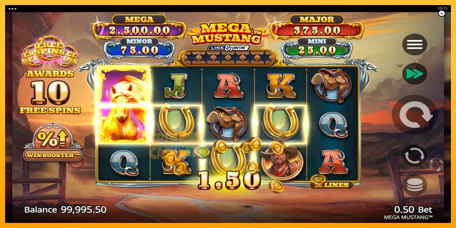 Spielautomat Mega Mustang für echtes geld 5