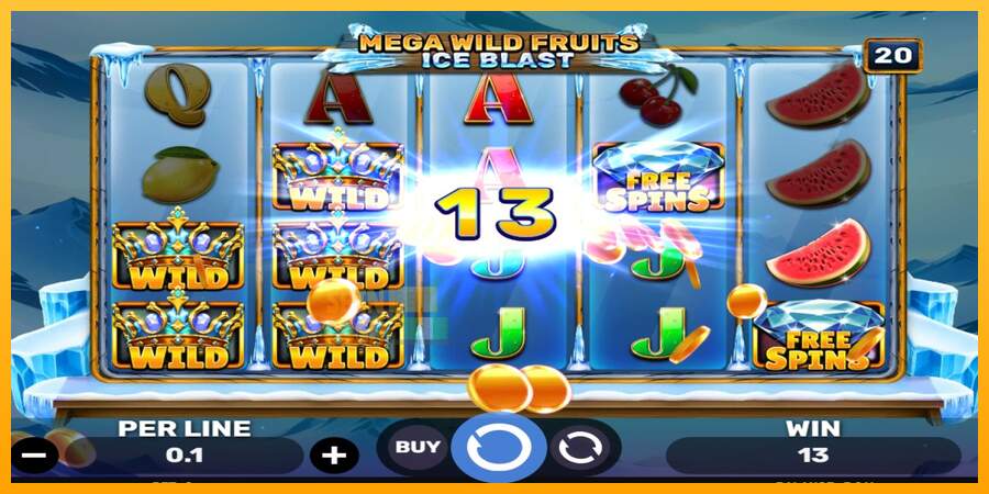 Spielautomat Mega Wild Fruits - Ice Blast für echtes geld 3