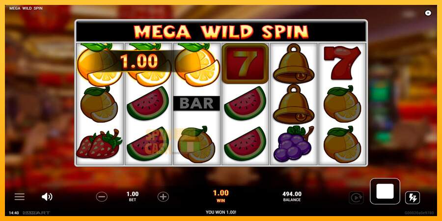 Spielautomat Mega Wild Spin für echtes geld 5