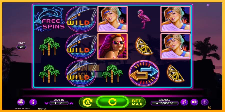 Spielautomat Miami Nights für echtes geld 2