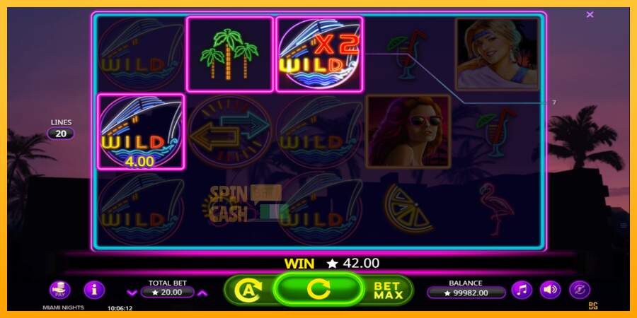 Spielautomat Miami Nights für echtes geld 3