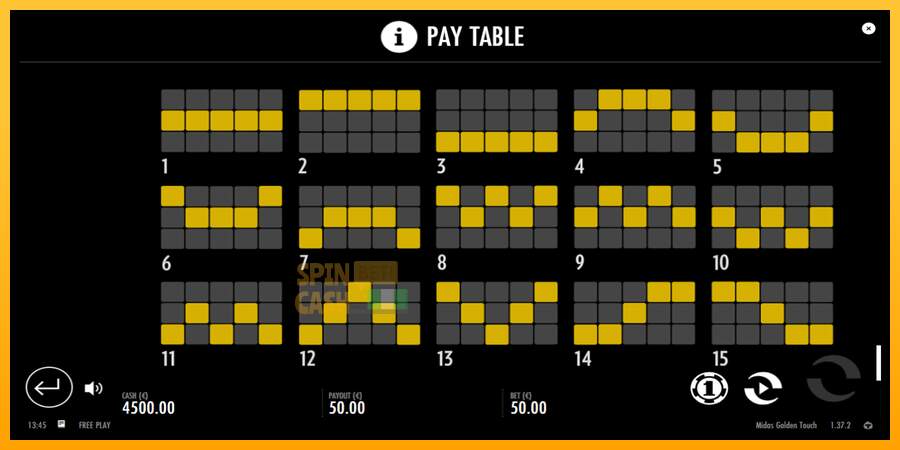 Spielautomat Midas Golden Touch für echtes geld 7