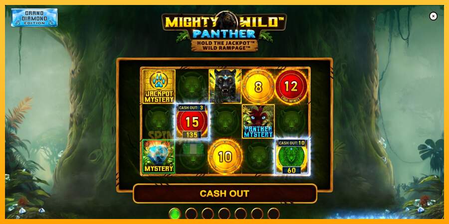 Spielautomat Mighty Wild: Panther Grand Diamond Edition für echtes geld 1