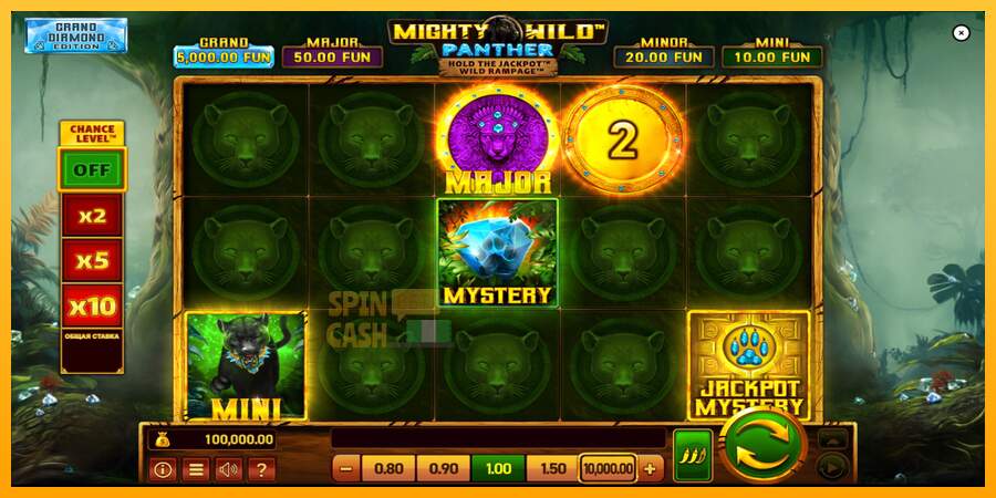 Spielautomat Mighty Wild: Panther Grand Diamond Edition für echtes geld 2