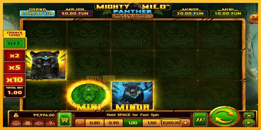 Spielautomat Mighty Wild: Panther Grand Diamond Edition Halloween Jackpots für echtes geld 2