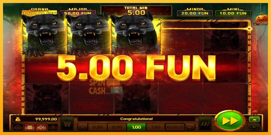 Spielautomat Mighty Wild: Panther Grand Gold Edition Halloween Jackpots für echtes geld 4