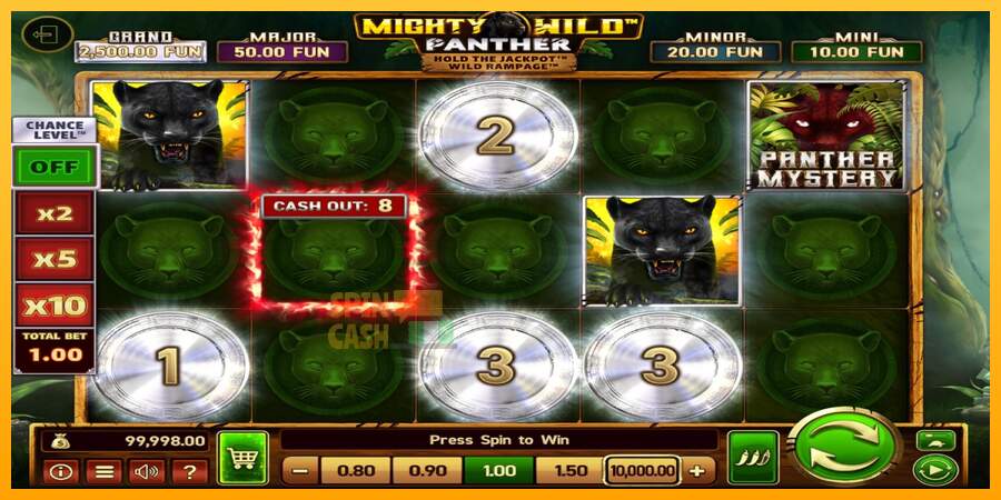 Spielautomat Mighty Wild: Panther Grand Platinum Edition für echtes geld 2