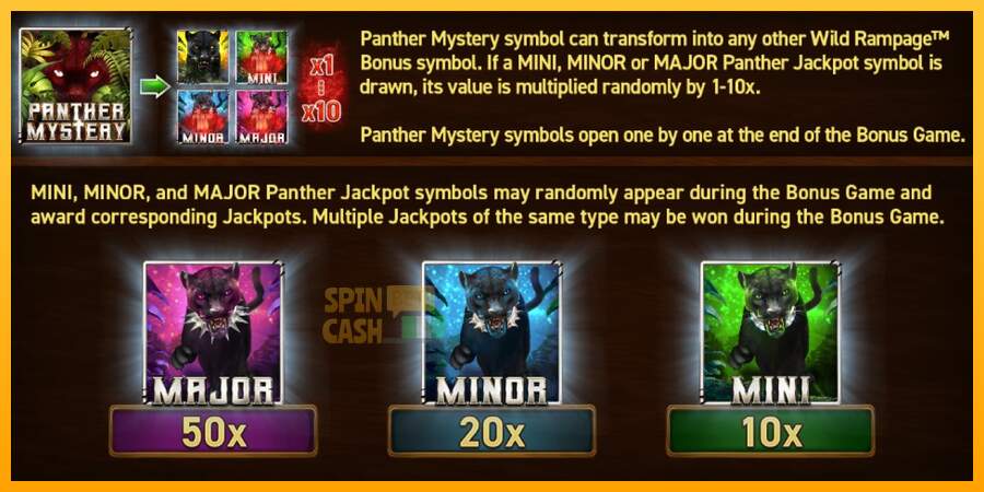 Spielautomat Mighty Wild: Panther Grand Platinum Edition für echtes geld 6