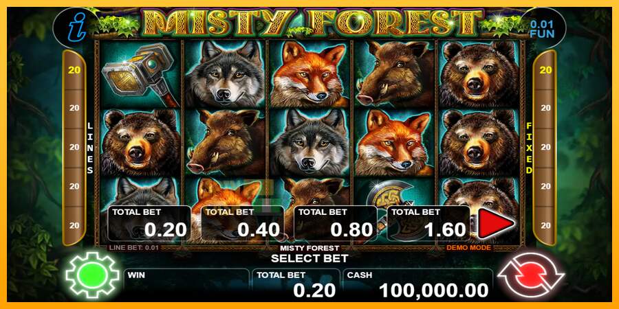 Spielautomat Misty Forest für echtes geld 1