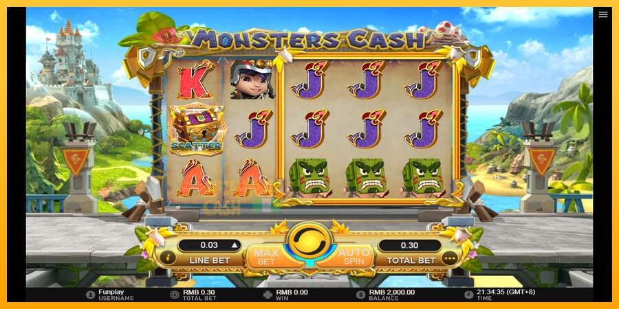 Spielautomat Monsters Cash für echtes geld 2