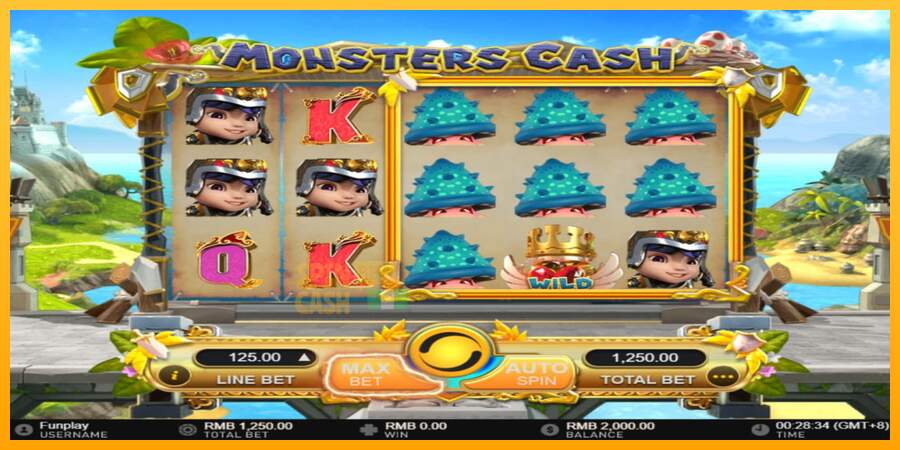 Spielautomat Monsters Cash für echtes geld 3