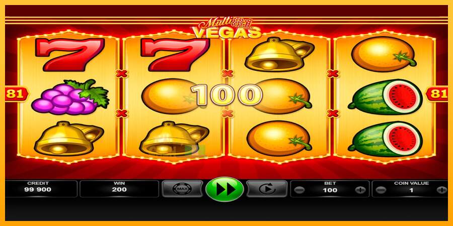 Spielautomat Multi Vegas 81 für echtes geld 2