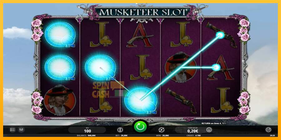 Spielautomat Musketeer Slot für echtes geld 3