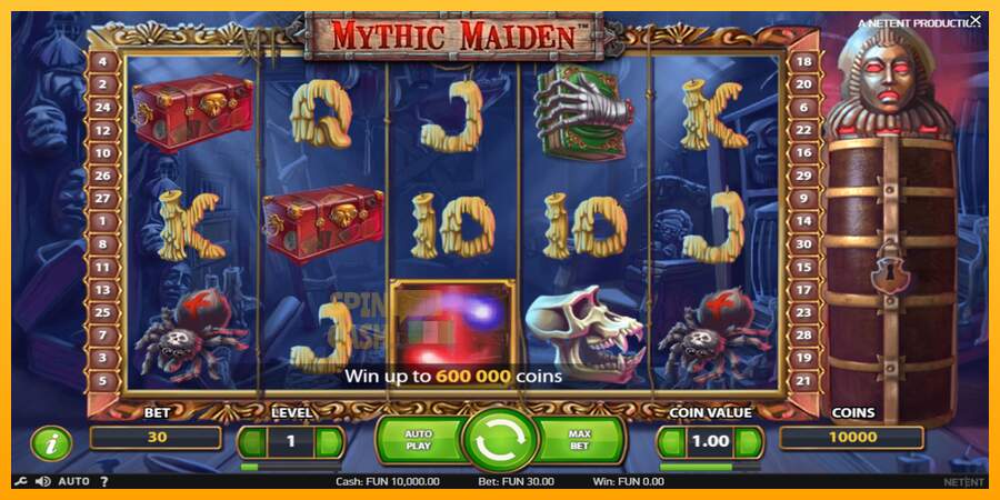 Spielautomat Mythic Maiden für echtes geld 1