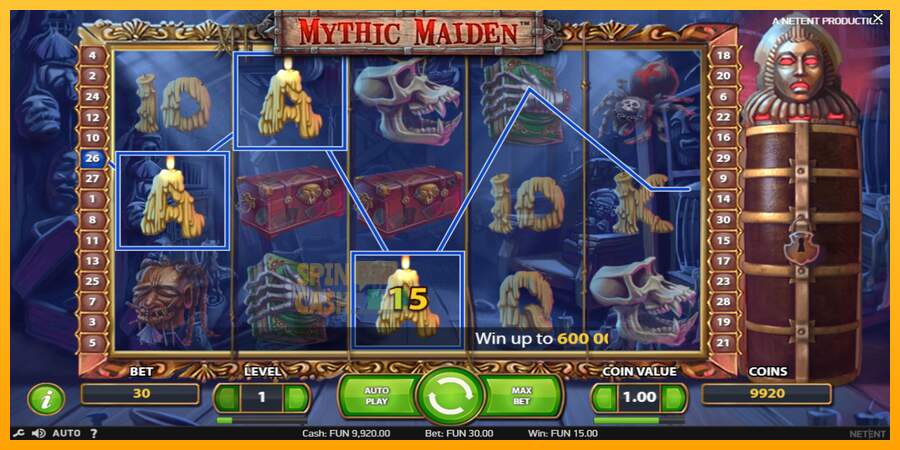 Spielautomat Mythic Maiden für echtes geld 3