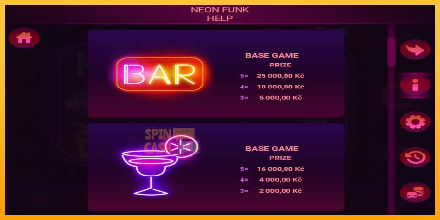 Spielautomat Neon Funk für echtes geld 3