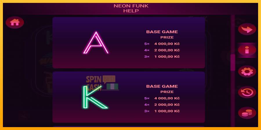 Spielautomat Neon Funk für echtes geld 4