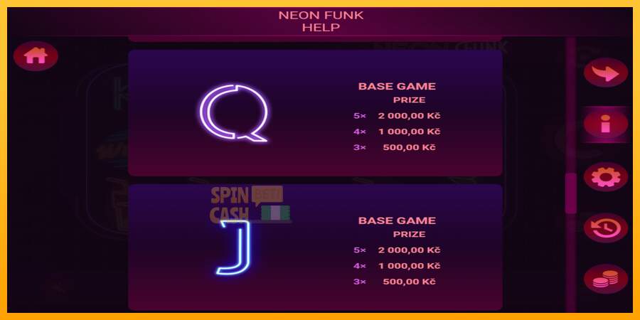 Spielautomat Neon Funk für echtes geld 5