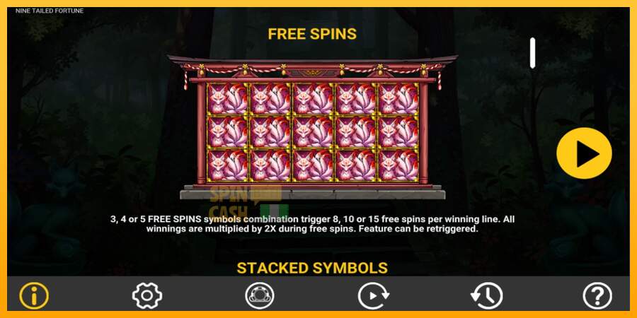 Spielautomat Nine Tailed Fortune für echtes geld 5