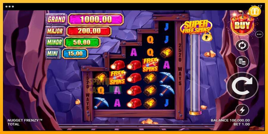 Spielautomat Nugget Frenzy für echtes geld 1