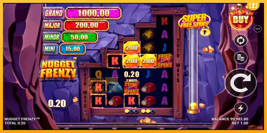 Spielautomat Nugget Frenzy für echtes geld 3