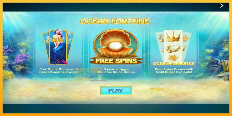 Spielautomat Ocean Fortune für echtes geld 1