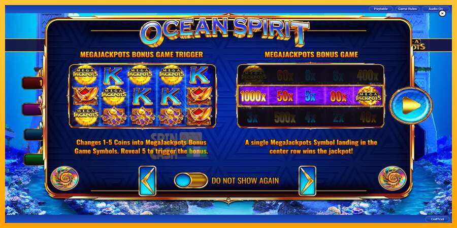 Spielautomat Ocean Spirit MegaJackpots für echtes geld 2