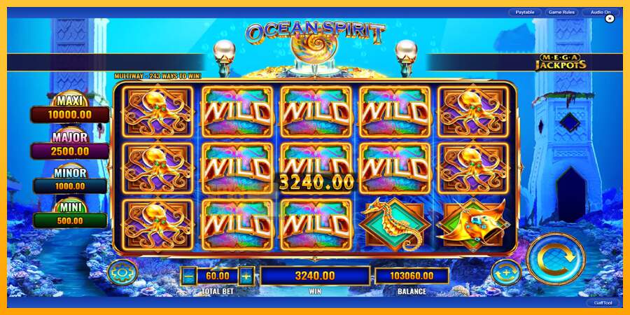 Spielautomat Ocean Spirit MegaJackpots für echtes geld 5