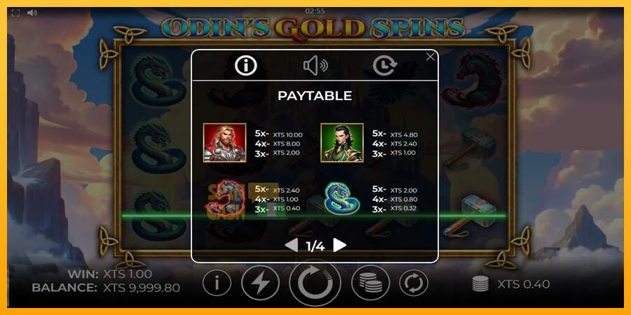 Spielautomat Odins Gold Spins für echtes geld 4