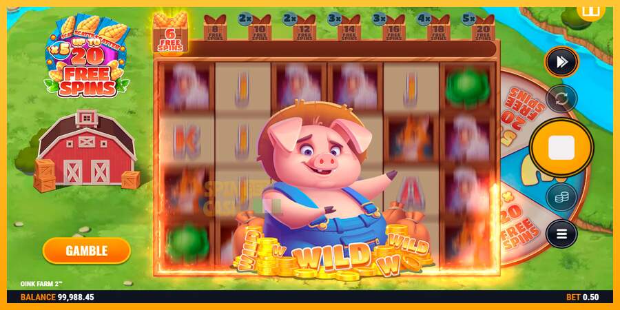 Spielautomat Oink Farm 2 für echtes geld 4