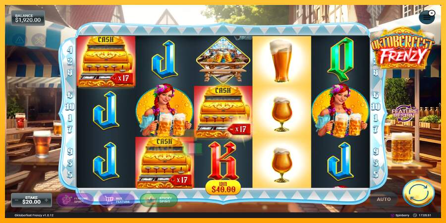 Spielautomat Oktoberfest Frenzy für echtes geld 3