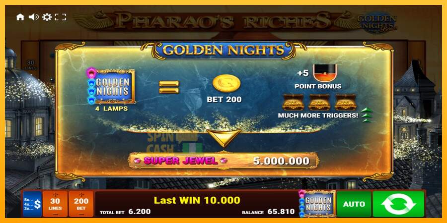 Spielautomat Pharaos Riches Golden Nights für echtes geld 7