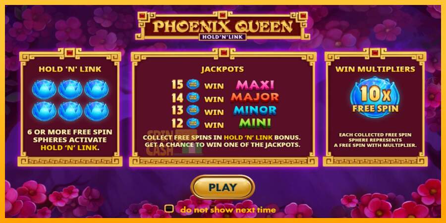 Spielautomat Phoenix Queen Hold N Link für echtes geld 1