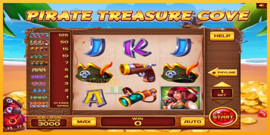 Spielautomat Pirate Treasure Cove Pull Tabs für echtes geld 1