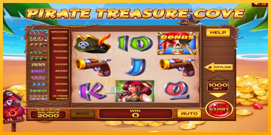 Spielautomat Pirate Treasure Cove Pull Tabs für echtes geld 3