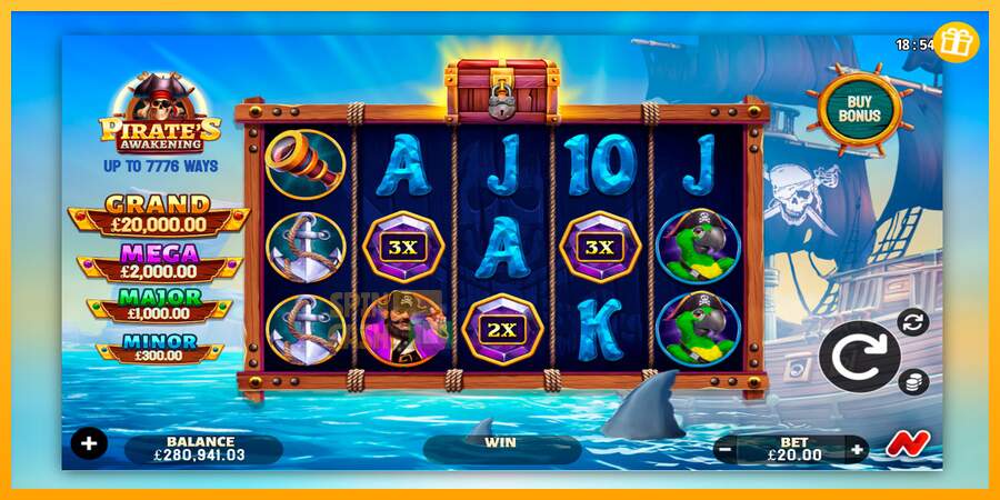 Spielautomat Pirates Awakening für echtes geld 1