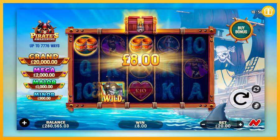 Spielautomat Pirates Awakening für echtes geld 3