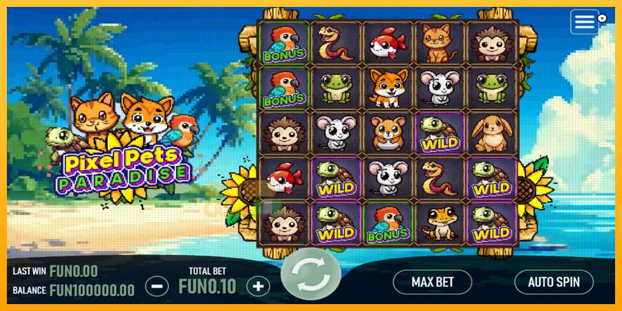 Spielautomat Pixel Pets Paradise für echtes geld 1