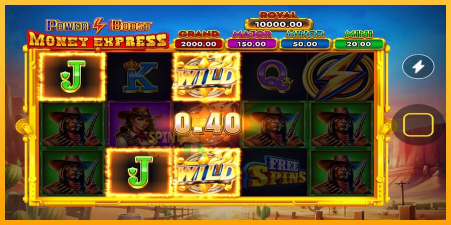 Spielautomat Power Boost: Money Express für echtes geld 3